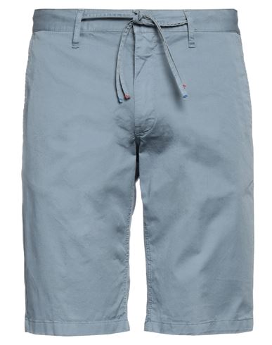 Grey Daniele Alessandrini Man Shorts & Bermuda Shorts Grey Size 28 Cotton, Elastane
