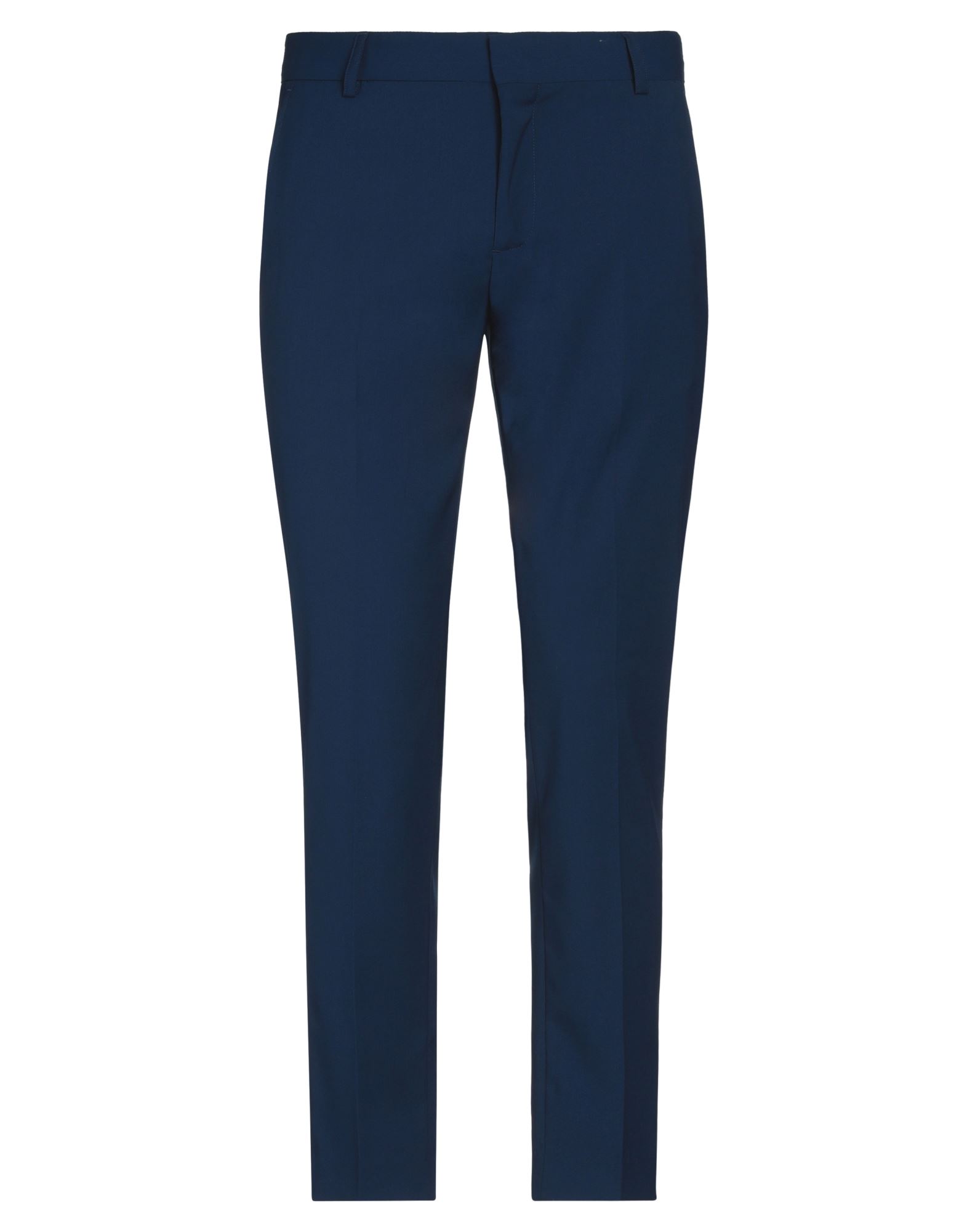Shop Grey Daniele Alessandrini Man Pants Blue Size 38 Polyester, Viscose, Elastane