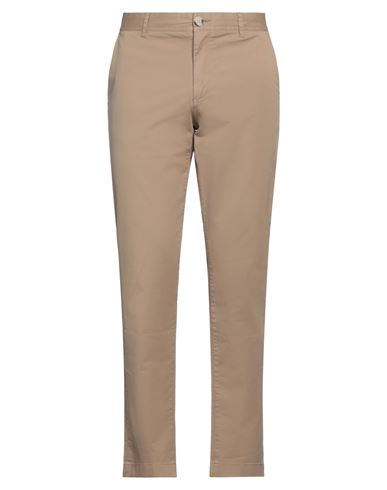 Woolrich Man Pants Light Brown Size 34 Cotton, Elastane In Beige