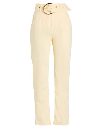 Rebel Queen By Liu •jo Woman Jeans Pastel Yellow Size 30 Cotton, Elastane In Yellow
