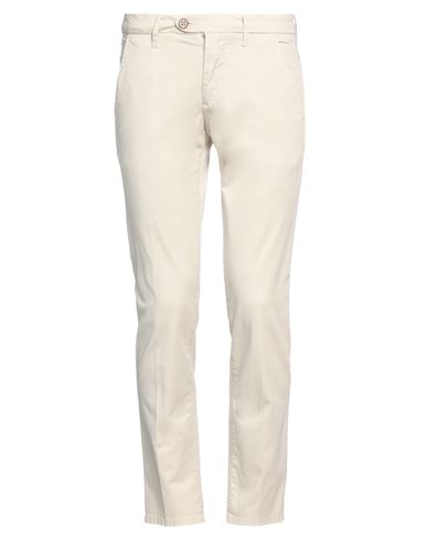 Roy Rogers Roÿ Roger's Man Pants Cream Size 36 Cotton, Elastane In White