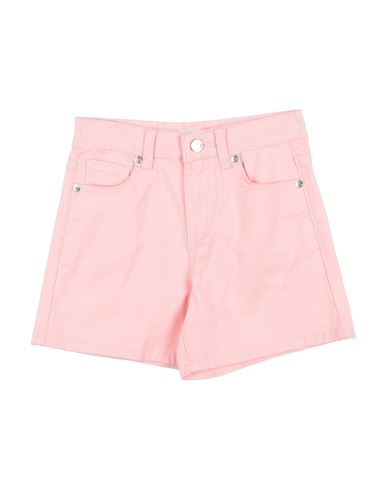 Vicolo Babies'  Toddler Girl Denim Shorts Pink Size 6 Cotton, Elastane