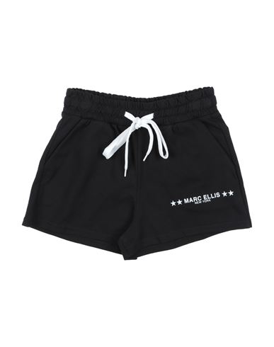 Shop Marc Ellis Toddler Girl Shorts & Bermuda Shorts Black Size 4 Cotton, Elastane