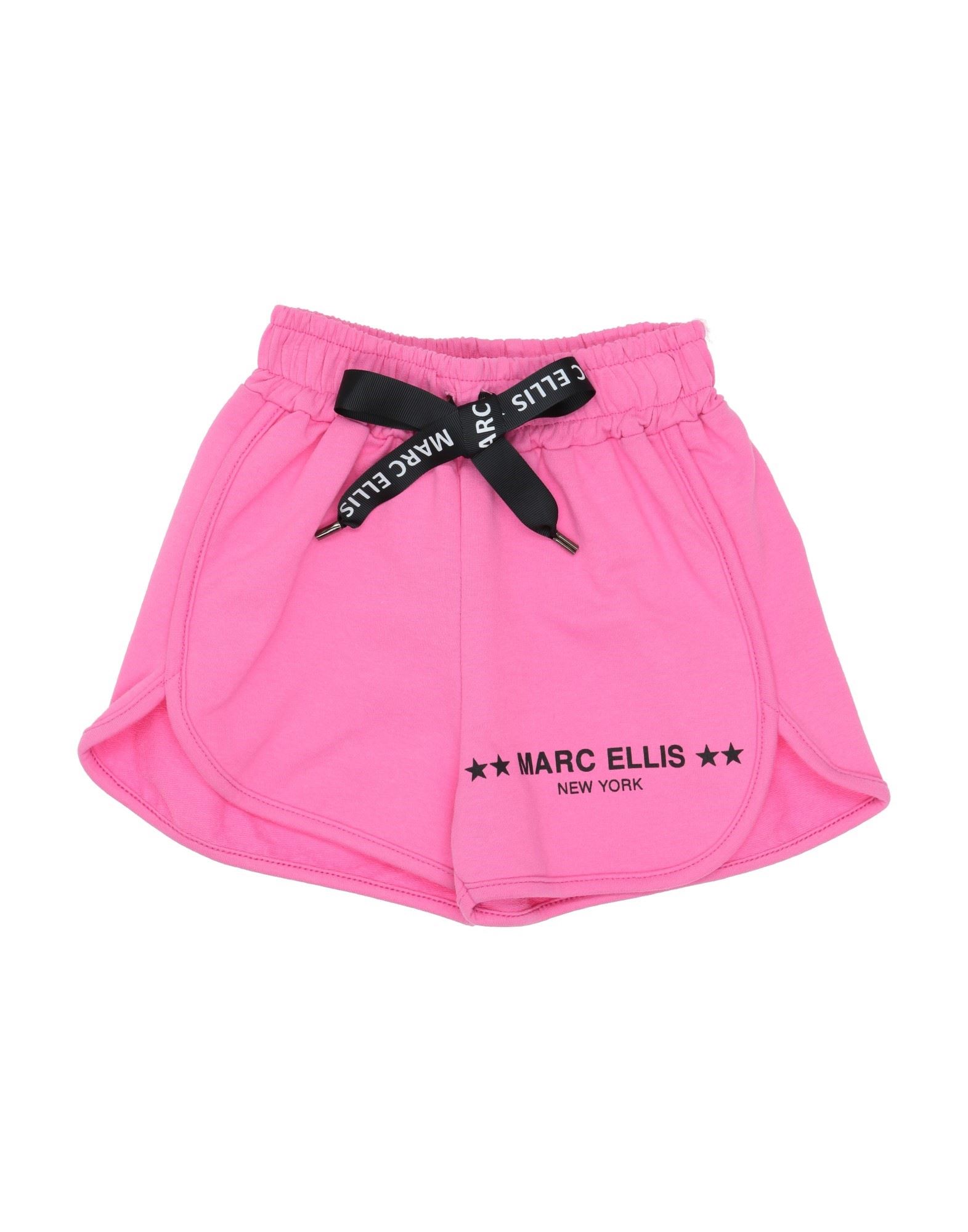 Marc Ellis Kids'  Toddler Girl Shorts & Bermuda Shorts Fuchsia Size 4 Cotton, Elastane