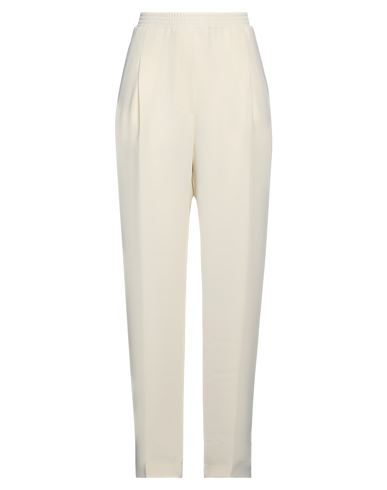 Mauro Grifoni Woman Pants Ivory Size 6 Polyester In White