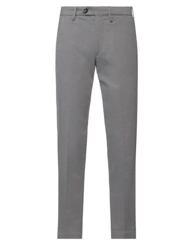 Shop Michael Coal Man Pants Grey Size 28 Cotton, Elastane