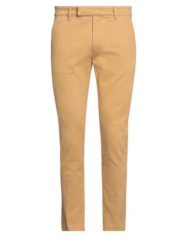 Mauro Grifoni Grifoni Man Pants Mustard Size 32 Cotton, Elastane In Yellow