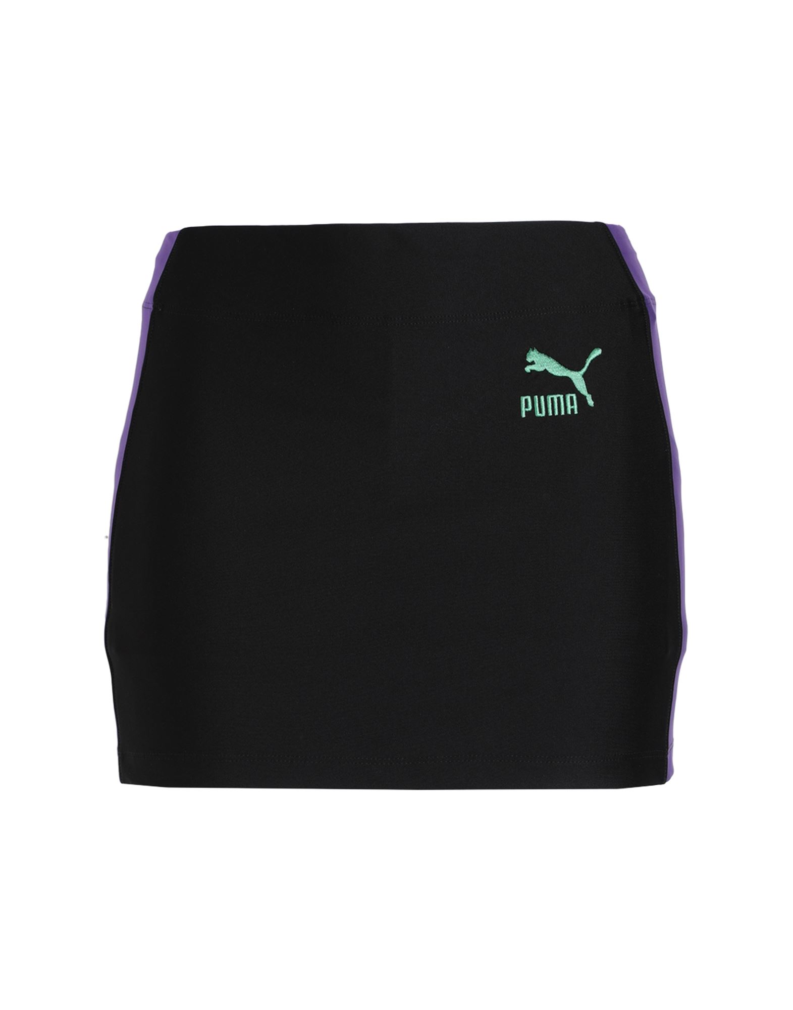 Shop Puma X Dua Lipa Mini Skirt Woman Mini Skirt Black Size M Polyester, Elastane