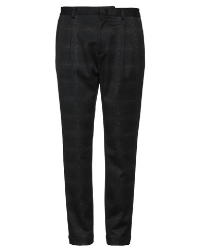 Manuel Ritz Man Pants Black Size 32 Polyester, Viscose, Elastane