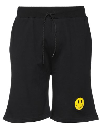 Why Not Brand Man Shorts & Bermuda Shorts Black Size S Cotton