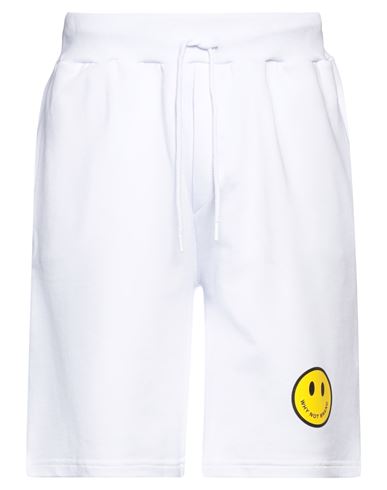 Why Not Brand Man Shorts & Bermuda Shorts White Size S Cotton
