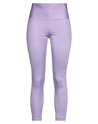 Vicolo Woman Leggings Light Purple Size Onesize Polyester, Elastane
