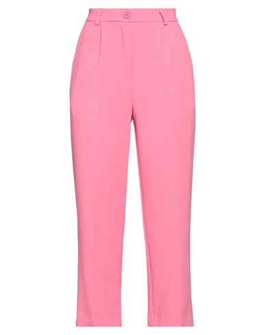 Vicolo Woman Pants Pink Size S Acetate, Viscose