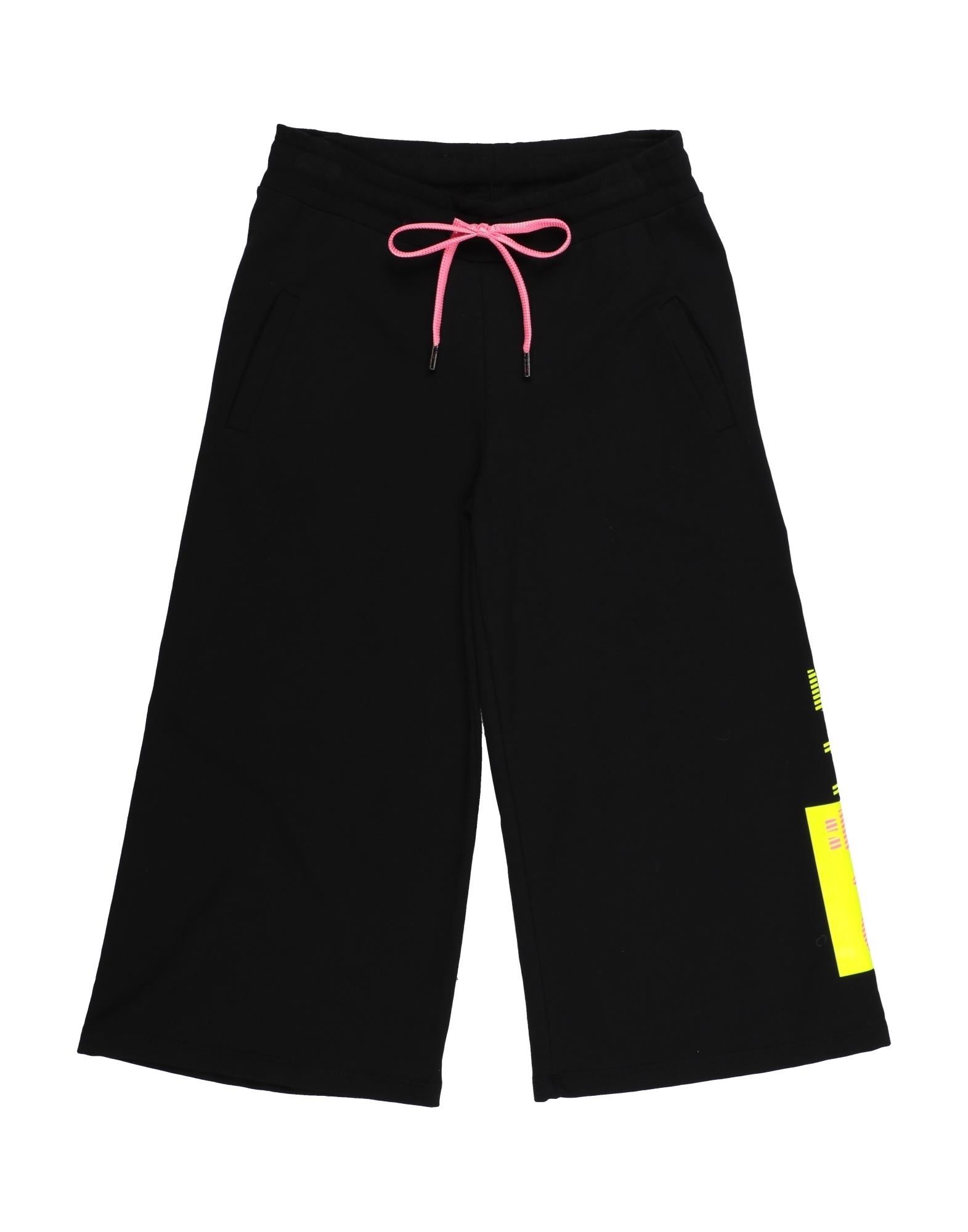 GAELLE PARIS GAËLLE PARIS TODDLER GIRL PANTS BLACK SIZE 6 COTTON, ELASTANE