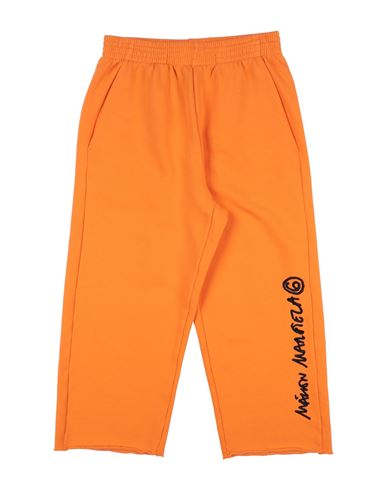 Mm6 Maison Margiela Babies'  Toddler Pants Orange Size 6 Cotton, Polyester