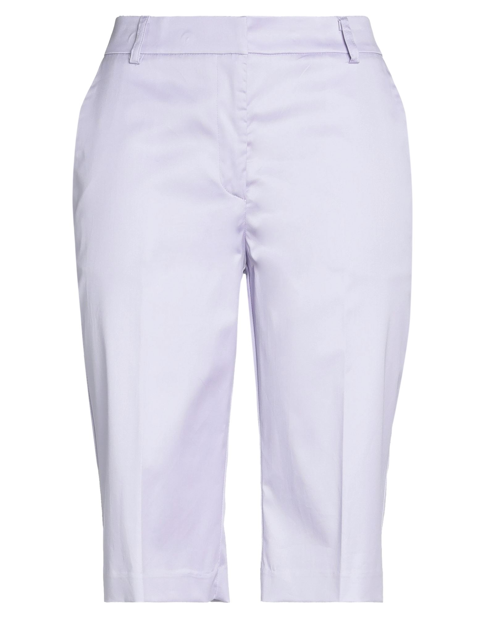 Ottod'ame Woman Shorts & Bermuda Shorts Lilac Size 10 Cotton, Elastane In Purple
