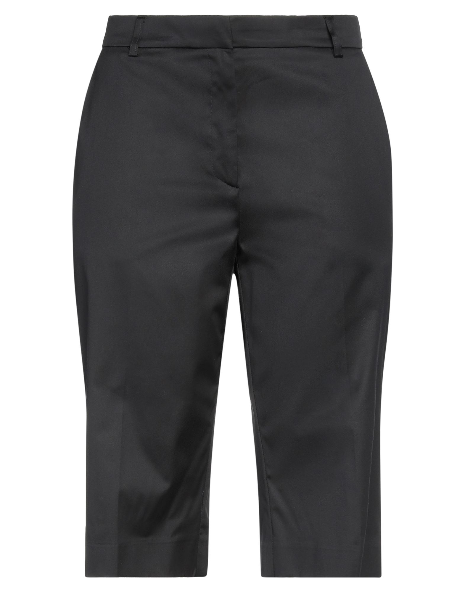 Ottod'ame Woman Shorts & Bermuda Shorts Black Size 6 Cotton, Elastane