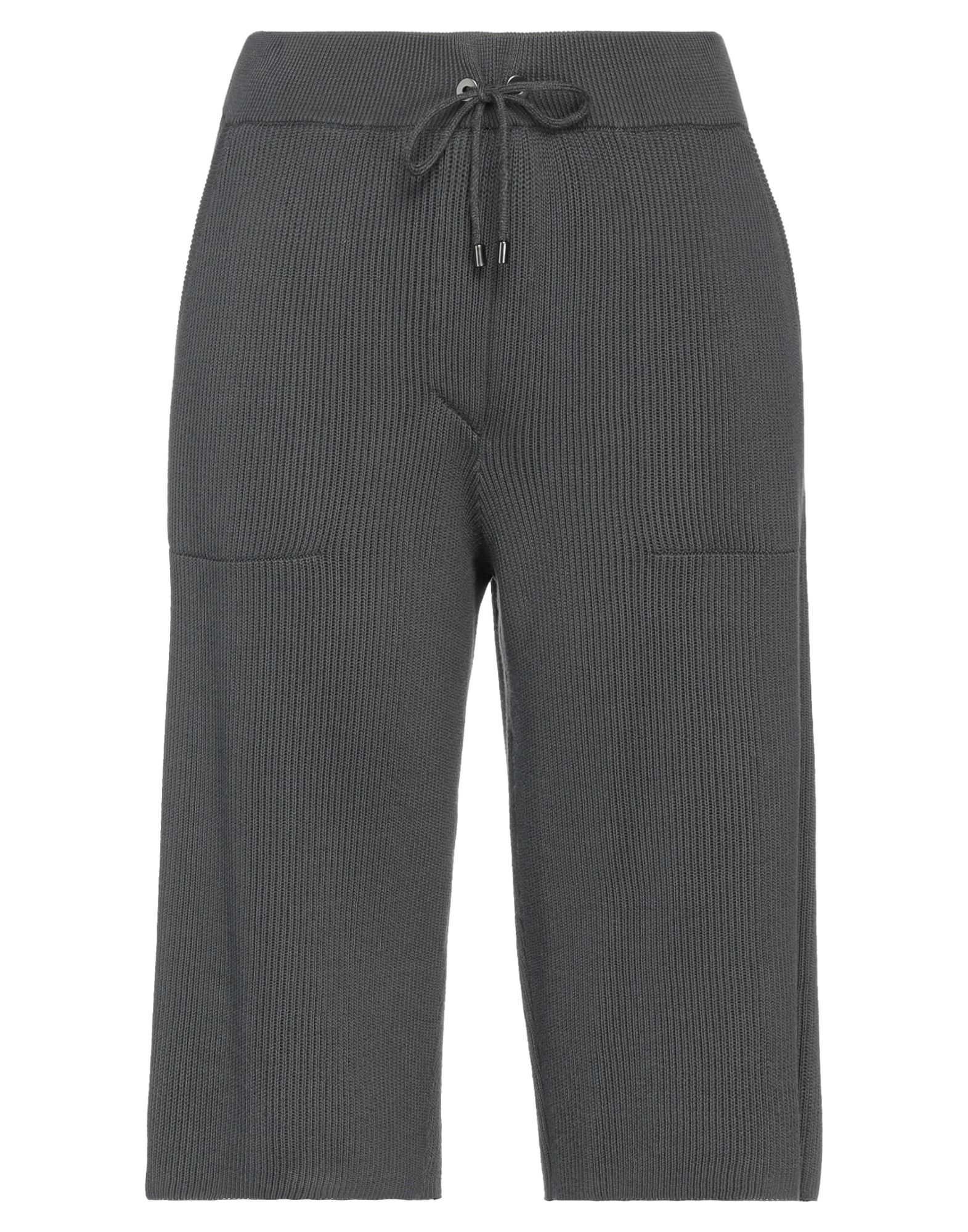 Brunello Cucinelli Cropped Pants In Steel Grey