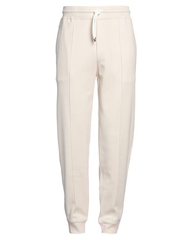 Brunello Cucinelli Man Pants Cream Size Xl Cotton, Polyamide, Elastane In White