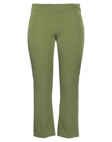 Kate By Laltramoda Woman Pants Military Green Size 10 Polyester, Elastane
