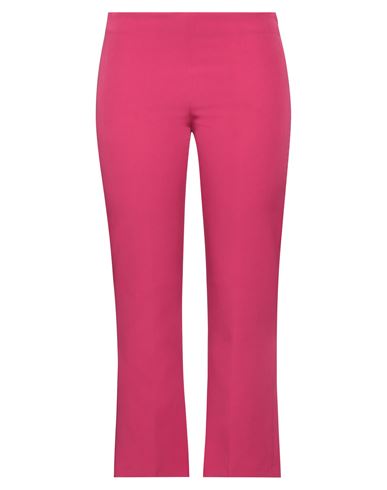Kate By Laltramoda Woman Pants Fuchsia Size 12 Polyester, Elastane In Pink