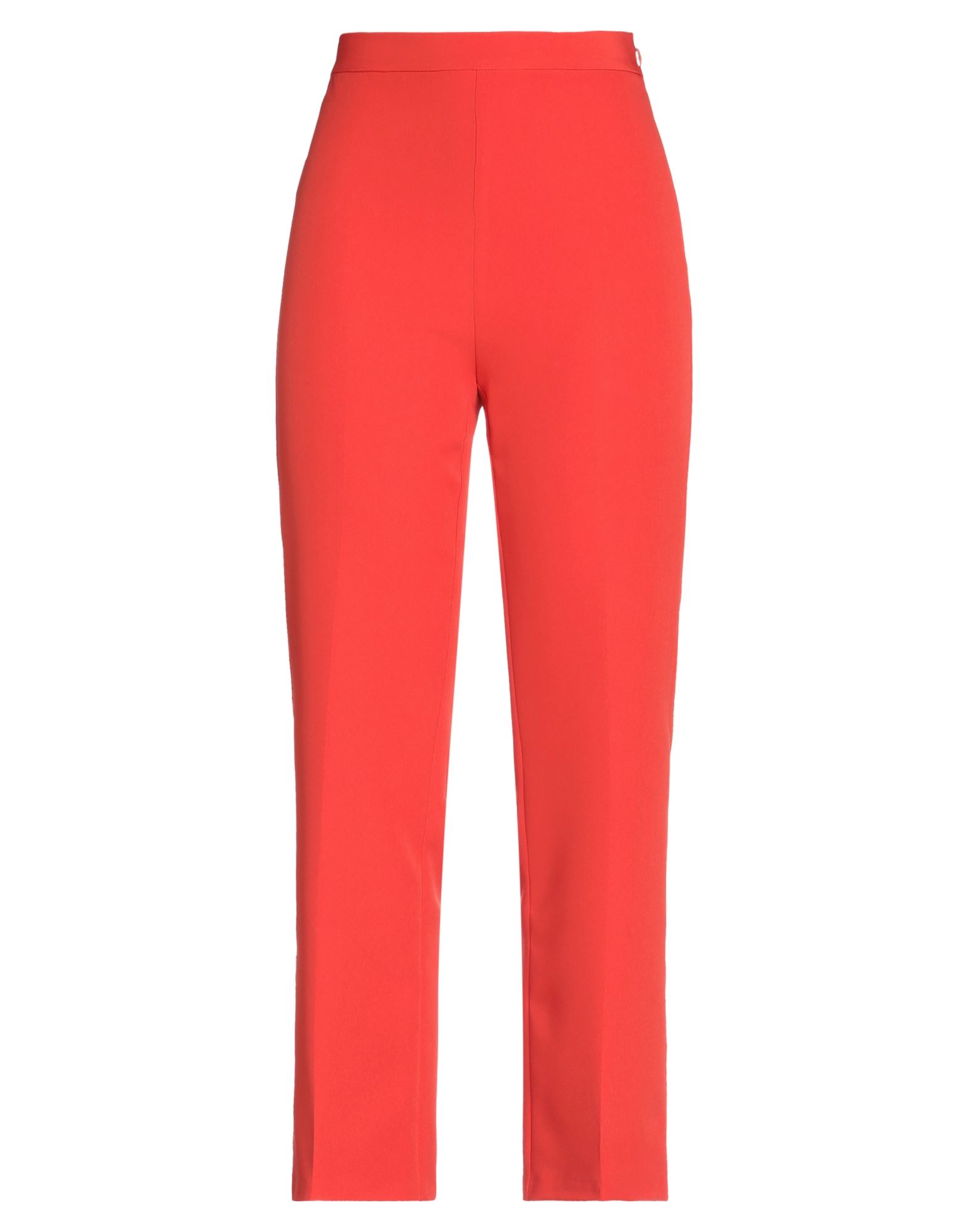 Shop Kate By Laltramoda Woman Pants Orange Size 8 Polyester, Elastane