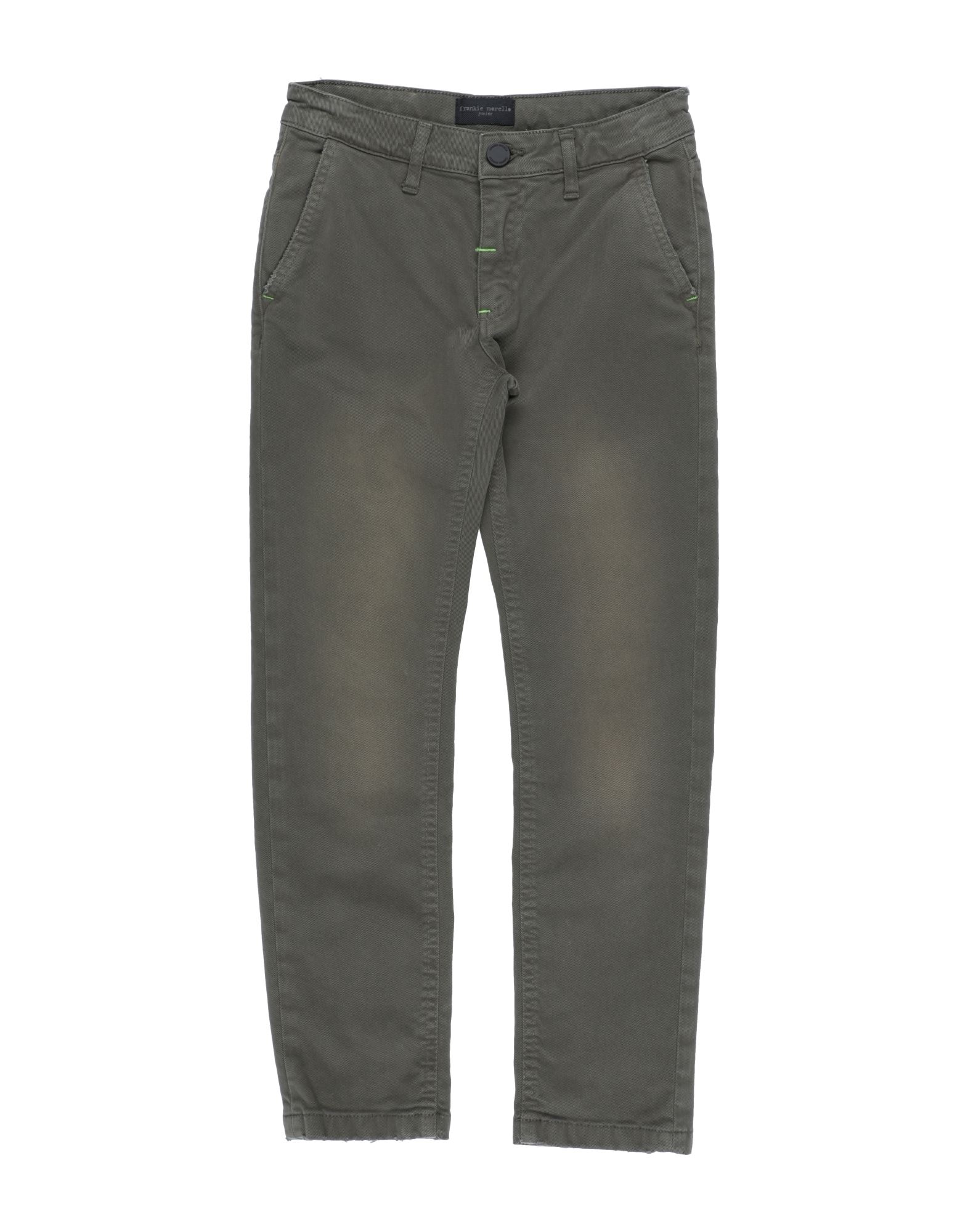 Frankie Morello Kids' Pants In Military Green
