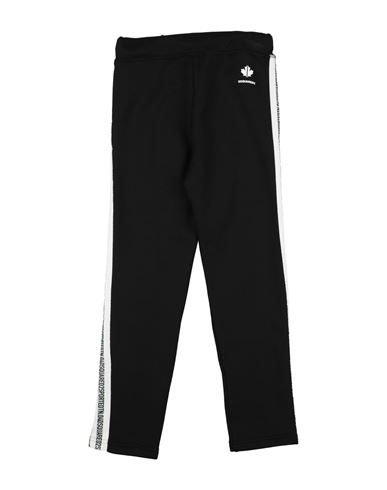 Dsquared2 Toddler Boy Pants Black Size 4 Nylon, Cotton, Polyester, Silicone In Black
