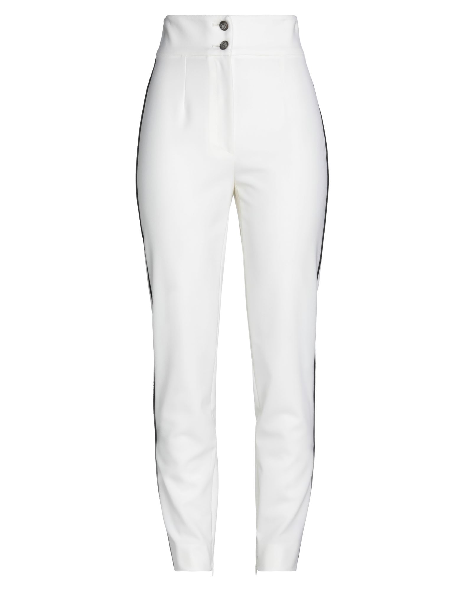 Dolce & Gabbana Woman Pants Ivory Size 6 Wool, Elastane In White
