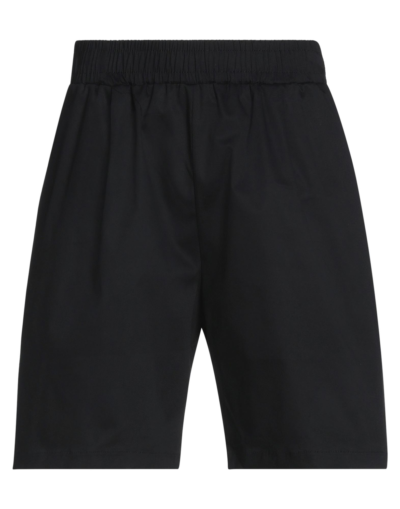 Family First Milano Man Shorts & Bermuda Shorts Black Size Xs Cotton, Elastane In Black