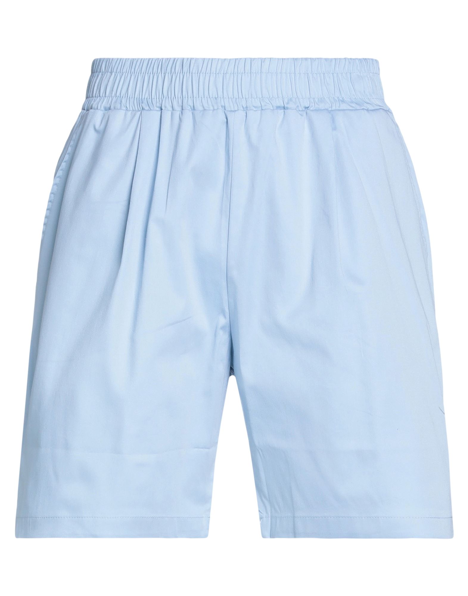 Family First Milano Man Shorts & Bermuda Shorts Sky Blue Size S Cotton, Elastane