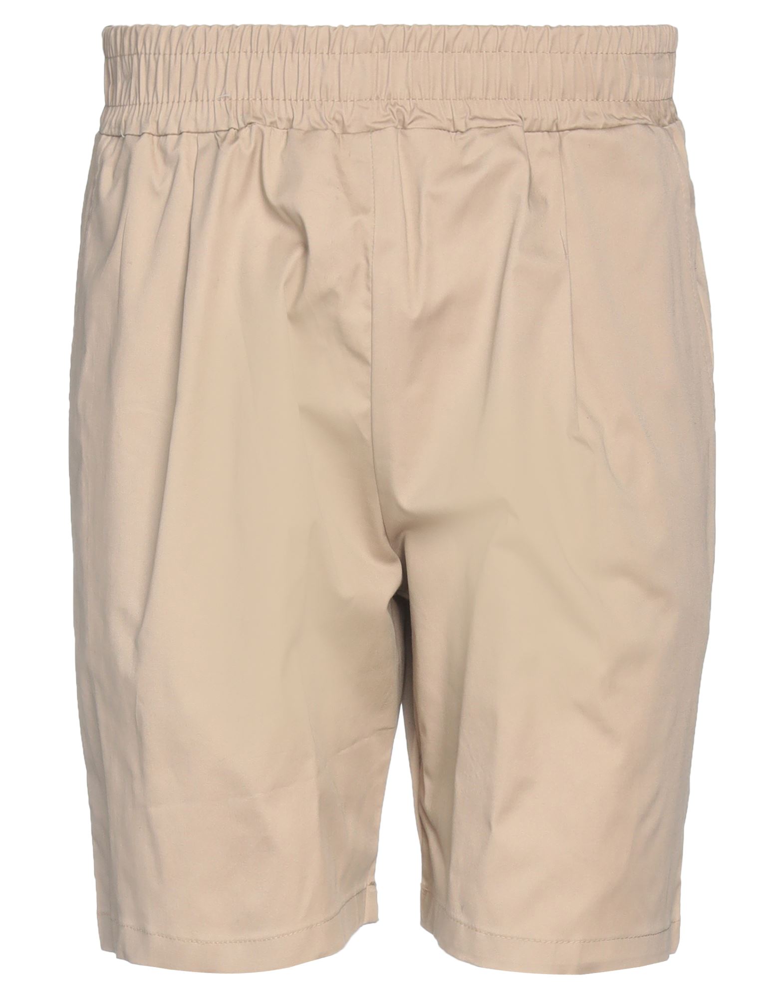 Family First Milano Man Shorts & Bermuda Shorts Beige Size Xs Cotton, Elastane