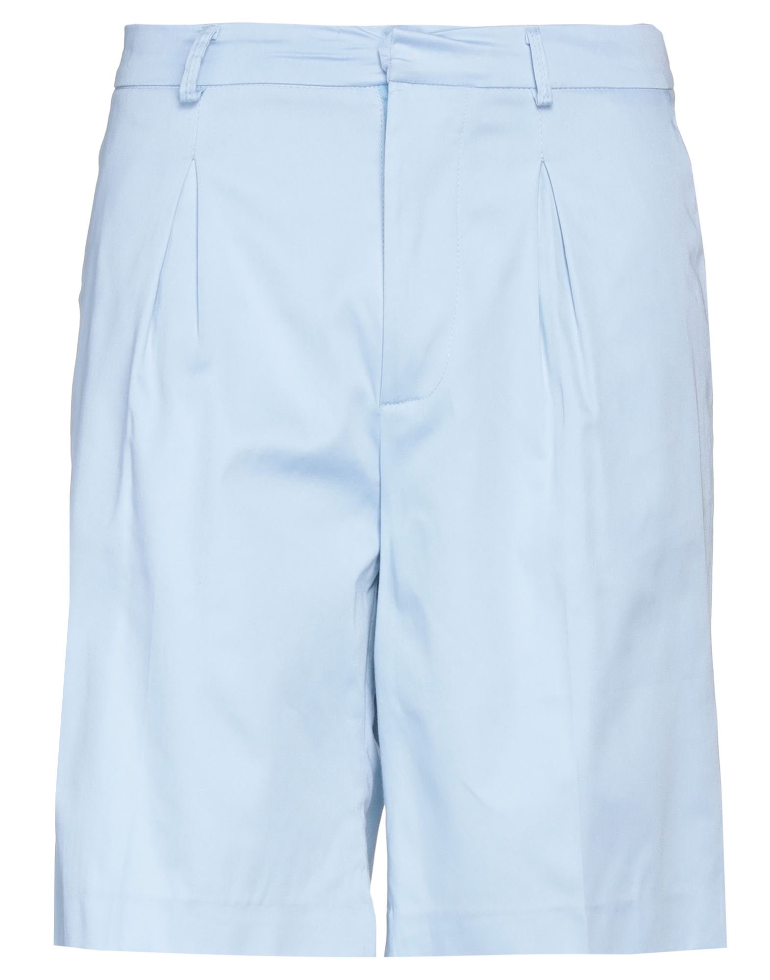 Family First Milano Man Shorts & Bermuda Shorts Sky Blue Size 30 Cotton, Elastane