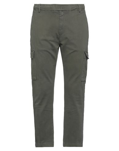 Pmds Premium Mood Denim Superior Man Pants Military Green Size 34 Cotton, Elastane