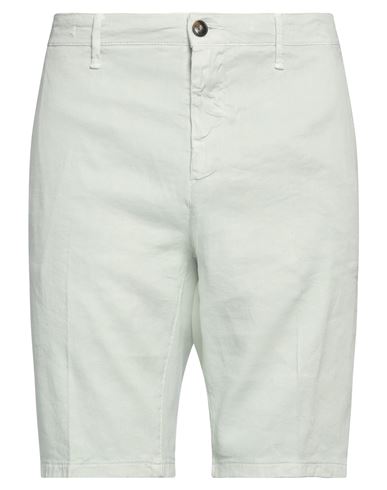Liu •jo Man Man Shorts & Bermuda Shorts Light Green Size 36 Linen, Viscose, Cotton, Elastane