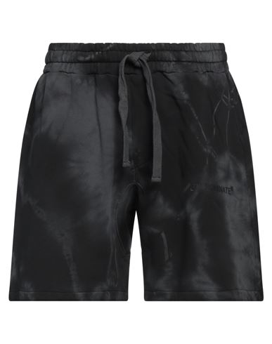 Hinnominate Man Shorts & Bermuda Shorts Black Size L Cotton