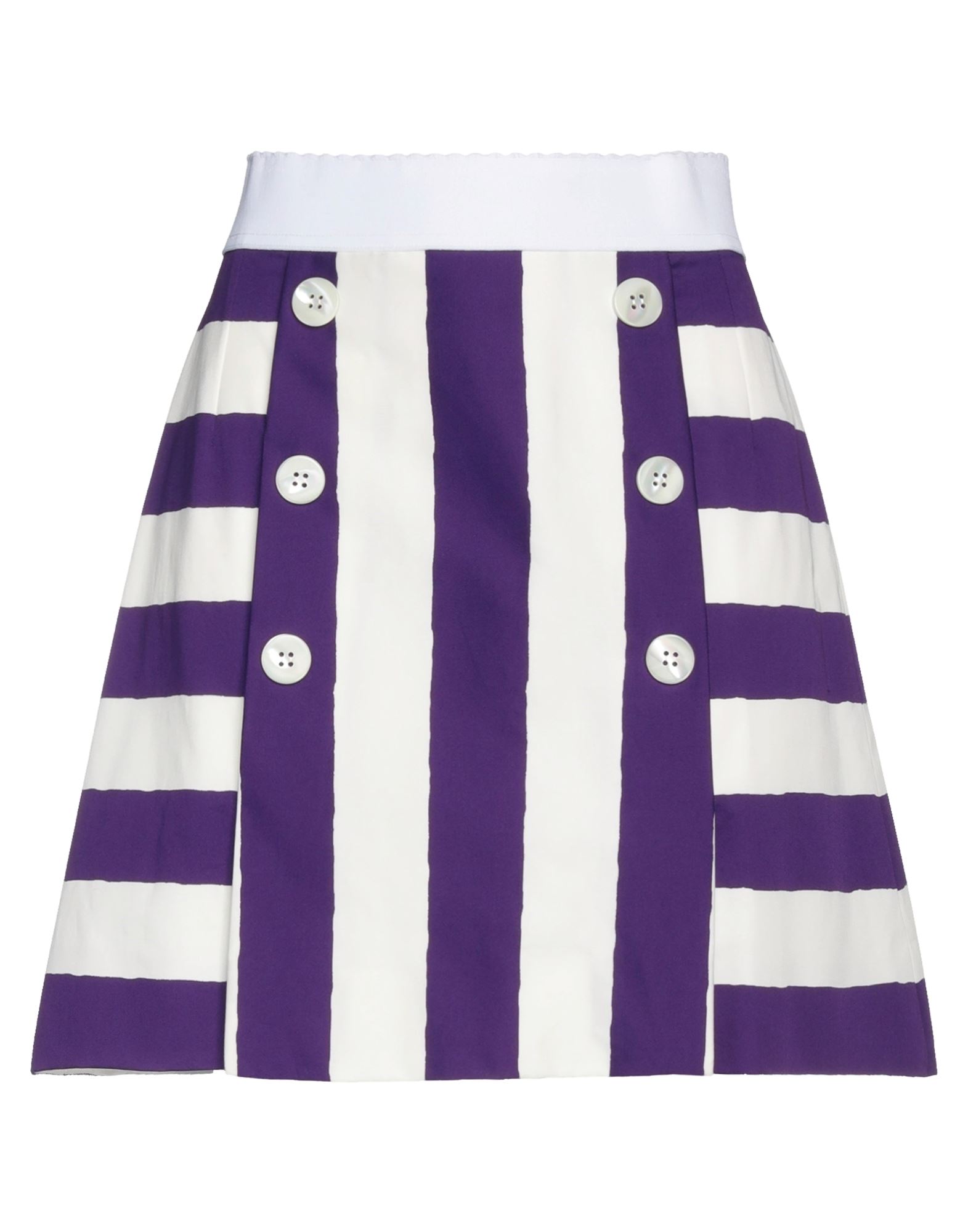 Dolce & Gabbana Mini Skirts In Purple