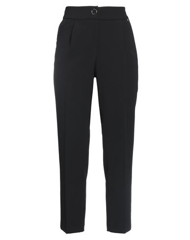 Nenette Tous Les Jours Woman Pants Black Size 12 Polyester, Viscose, Elastane In Black