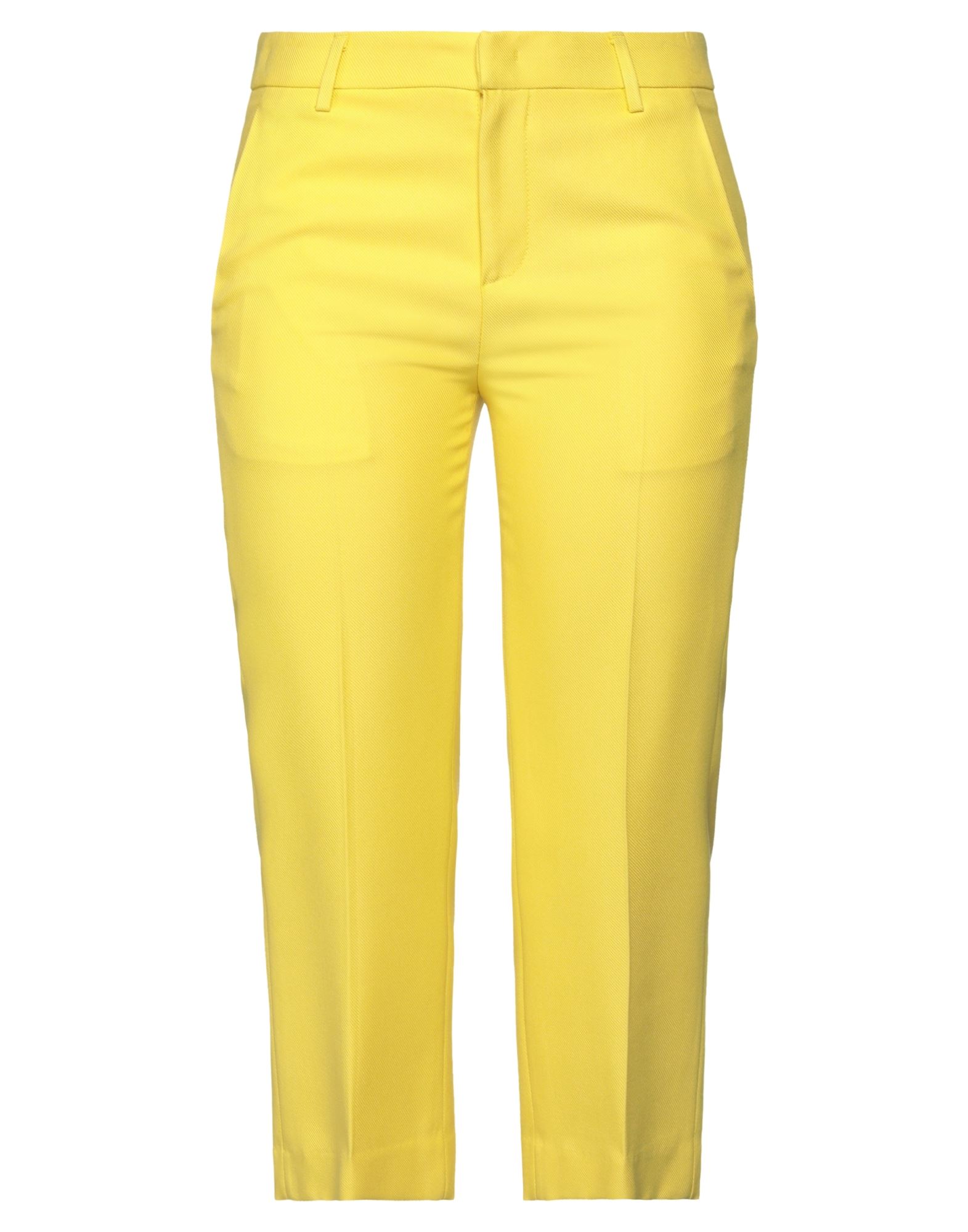 Dondup Cropped Pants In Yellow