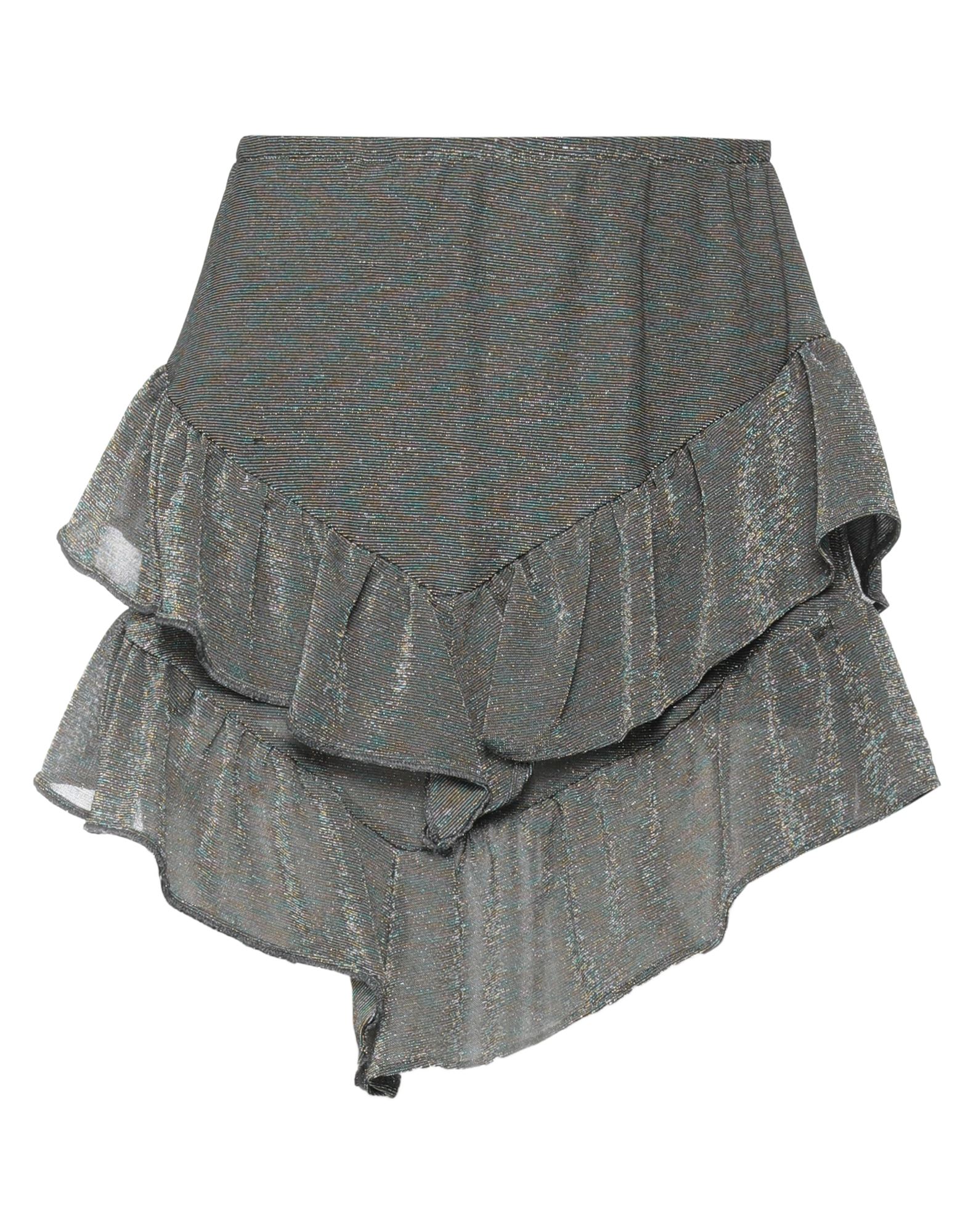 Cotazur Mini Skirts In Khaki | ModeSens