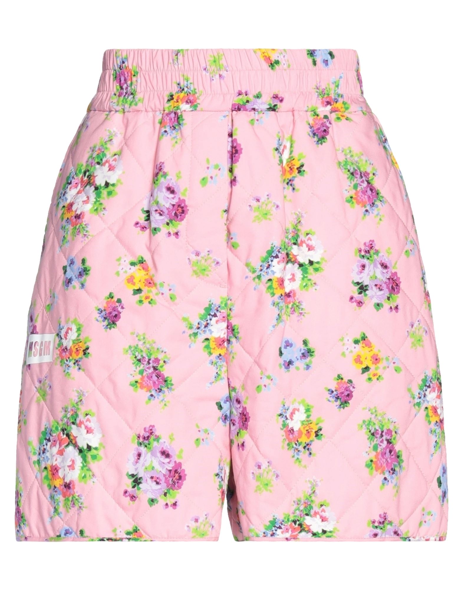 Msgm Woman Shorts & Bermuda Shorts Pink Size 8 Cotton