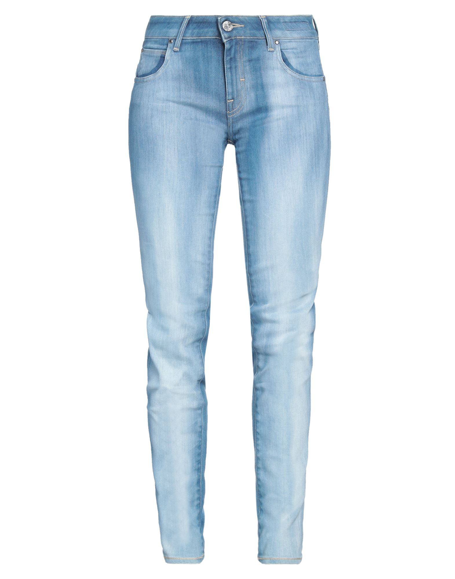 Jacob Cohёn Woman Jeans Blue Size 28 Cotton, Elastomultiester, Elastane