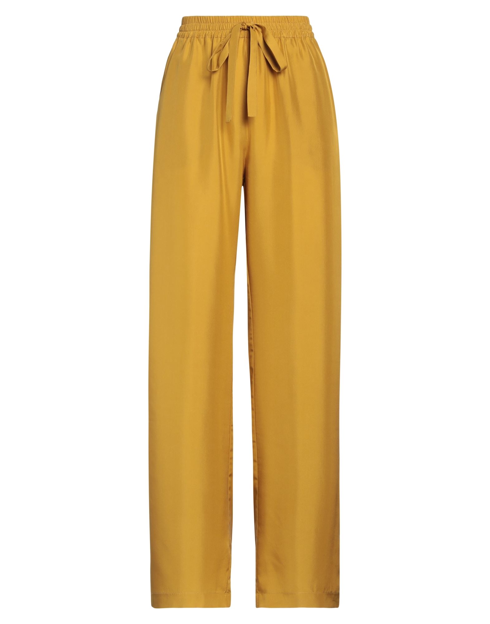 Semicouture Pants In Yellow