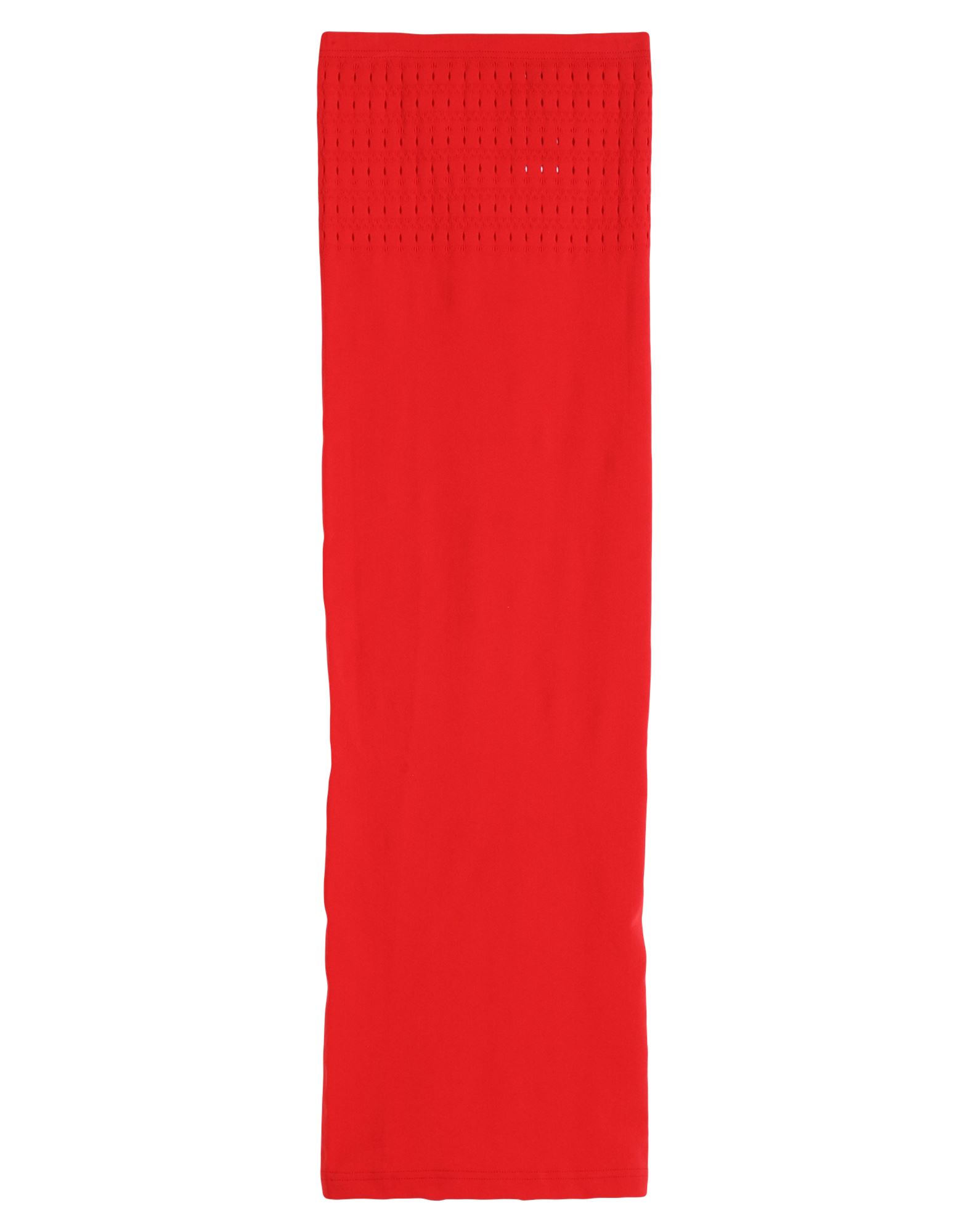 Alaïa Midi Skirts In Red