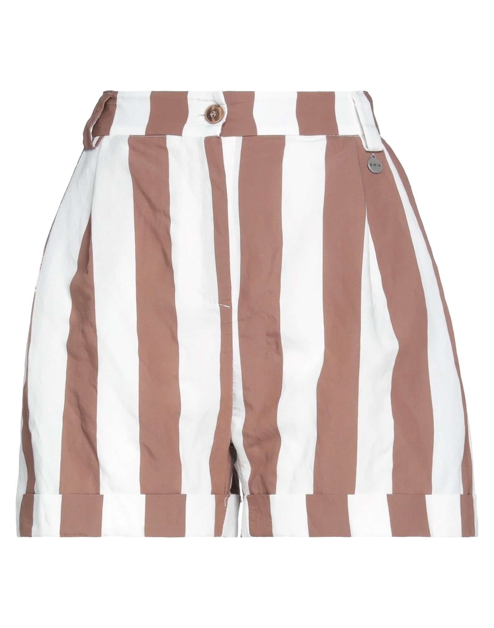 Berna Woman Shorts & Bermuda Shorts White Size S Viscose, Polyester