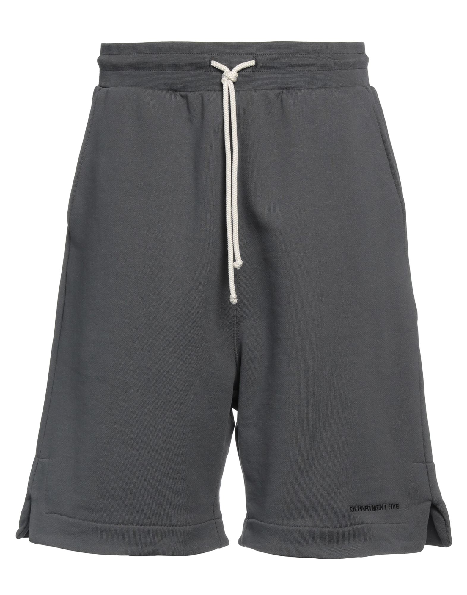 Department 5 Man Shorts & Bermuda Shorts Steel Grey Size M Cotton