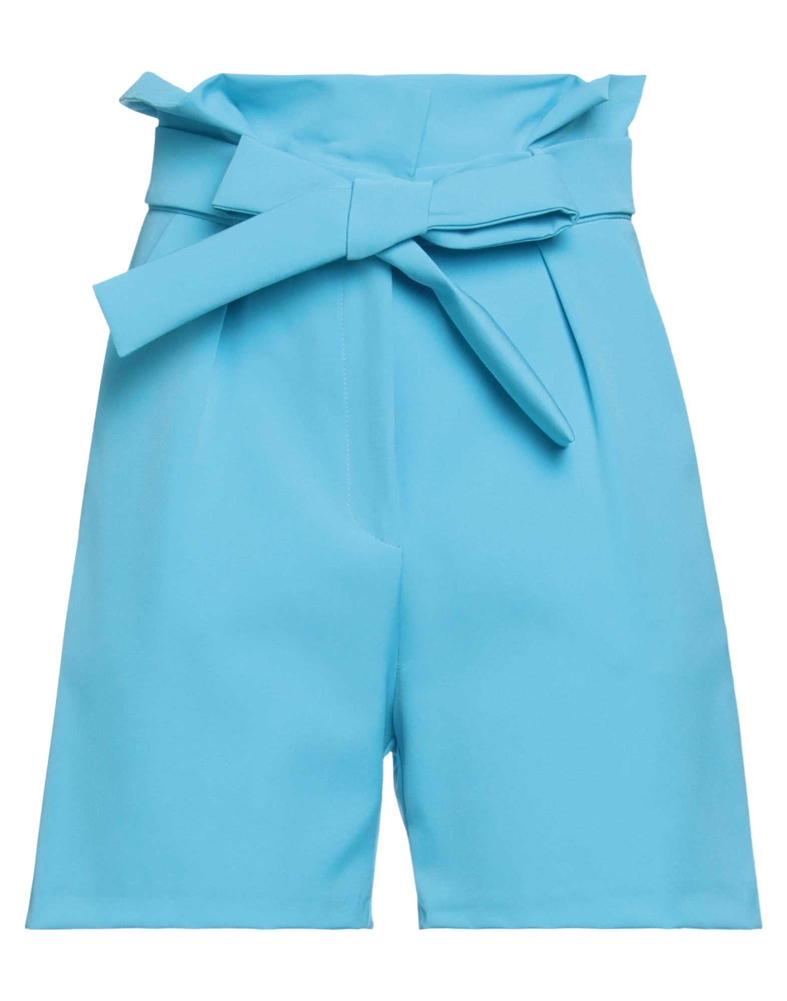 Actualee Woman Shorts & Bermuda Shorts Azure Size 4 Polyester, Elastane In Blue