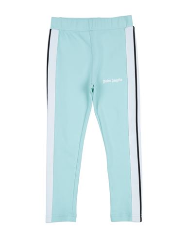 Palm Angels Babies'  Toddler Girl Leggings Turquoise Size 6 Cotton, Polyester In Blue
