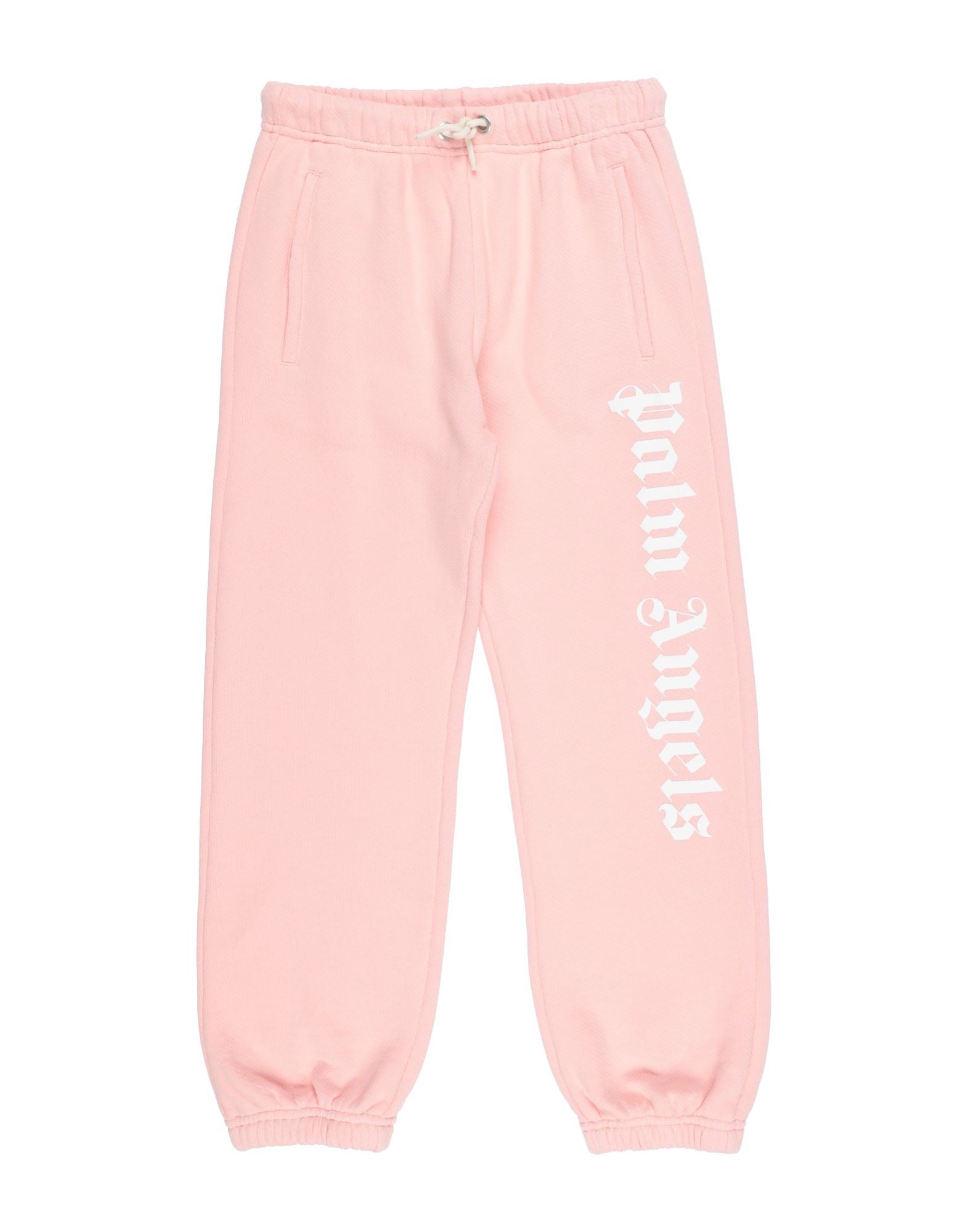 Shop Palm Angels Toddler Girl Pants Salmon Pink Size 6 Cotton
