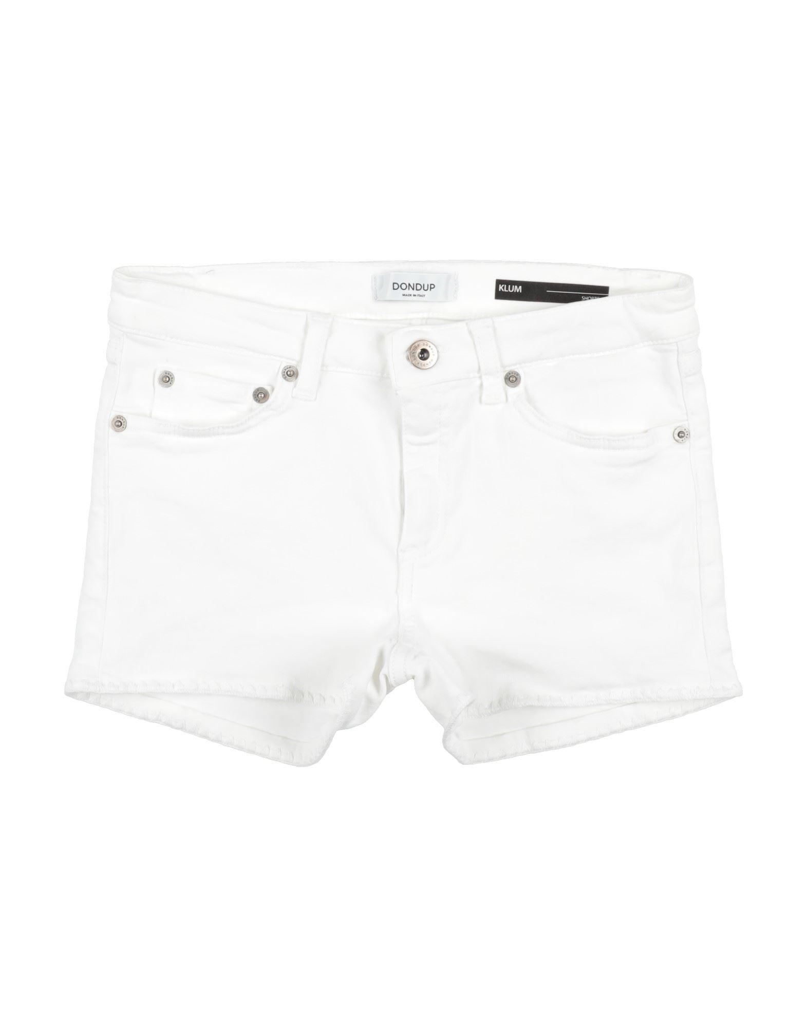 Dondup Kids' Denim Shorts In White